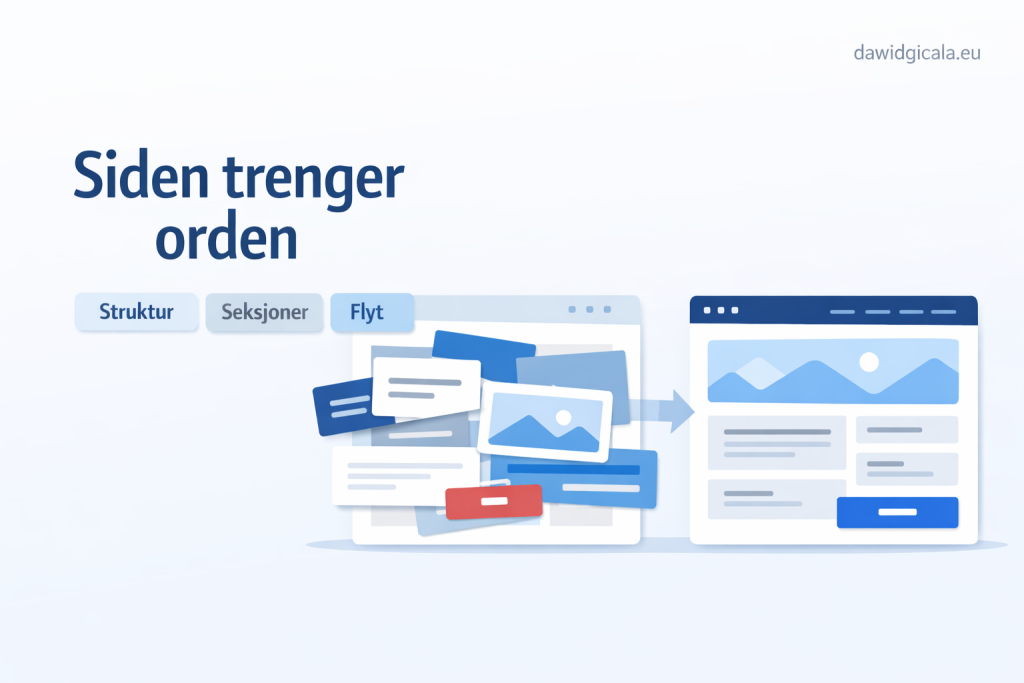 Hvorfor blir bedriftens nettside vanskelig å bruke når menyen virker enkel?