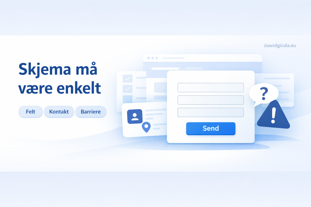 Hvorfor bør du teste skjemaet på nettsiden før du bruker penger på redesign?