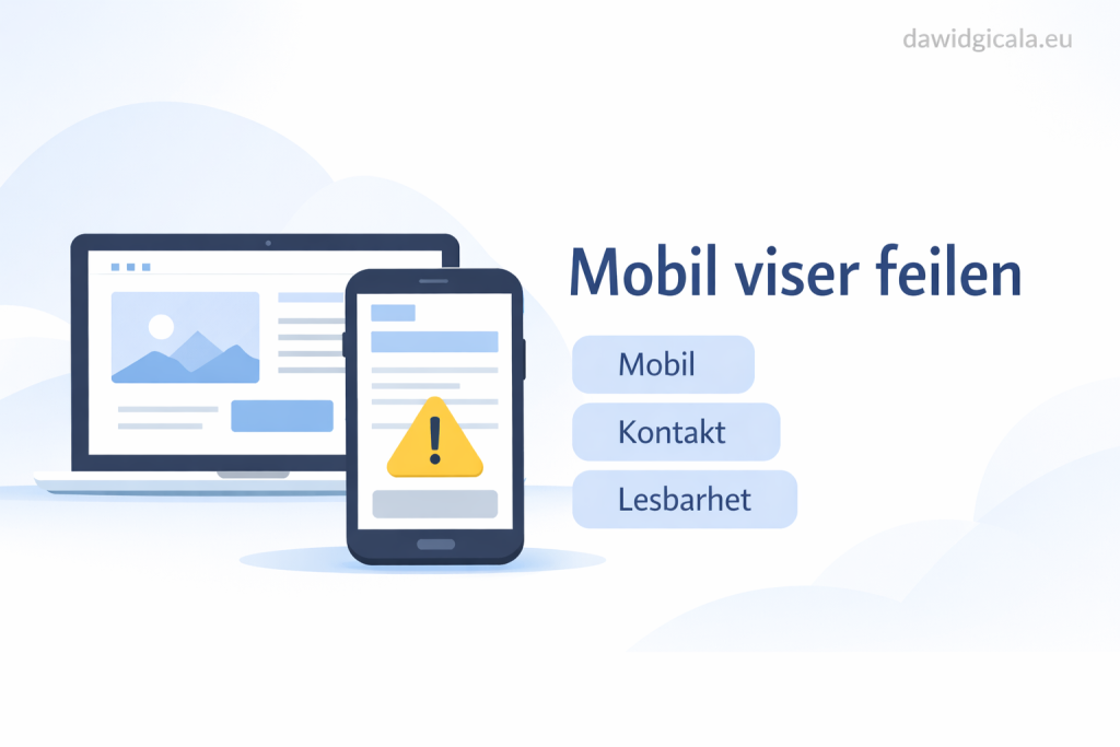 Hvorfor mobilversjonen av nettsiden fungerer dårlig selv om alt ser riktig ut på PC?