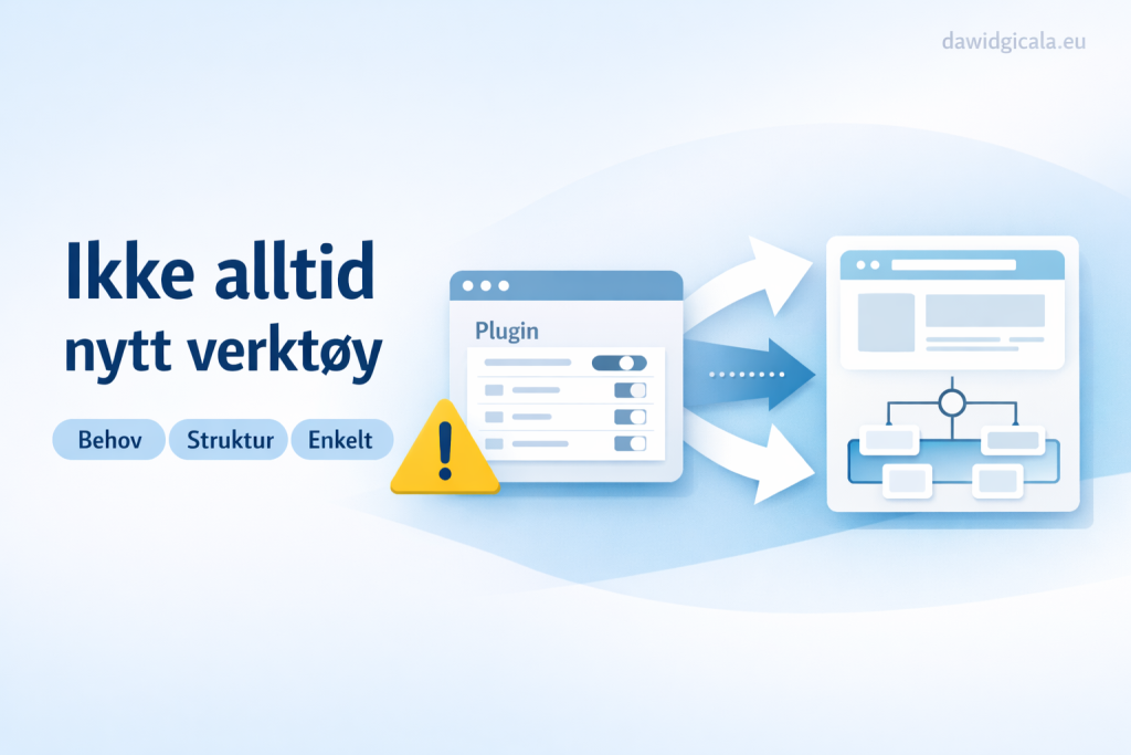 Når er et nytt WordPress-plugin feil valg for nettsiden din?