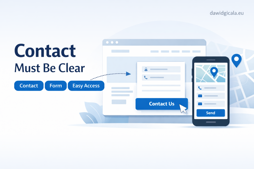 Why Contact Information Should Never Be Hard to Find on a Small Business Website?