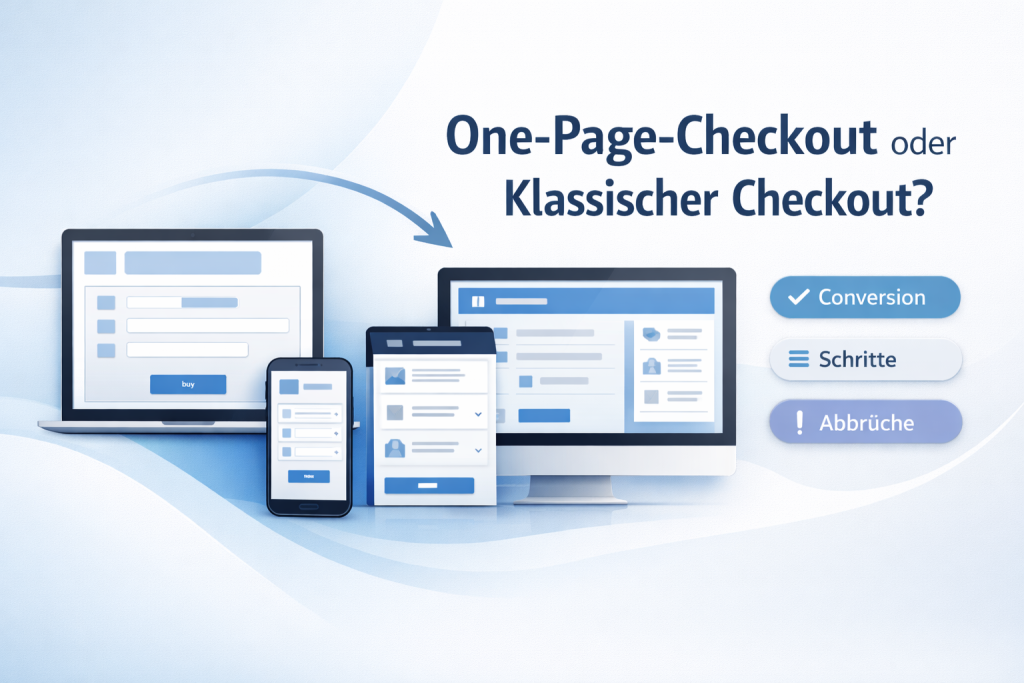 WooCommerce One-Page-Checkout oder klassischer Checkout vergleichen bei Abbrüchen und Conversion